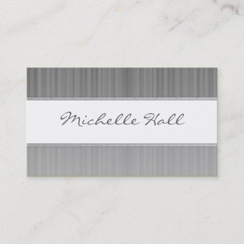 Simple Monotone Business Card