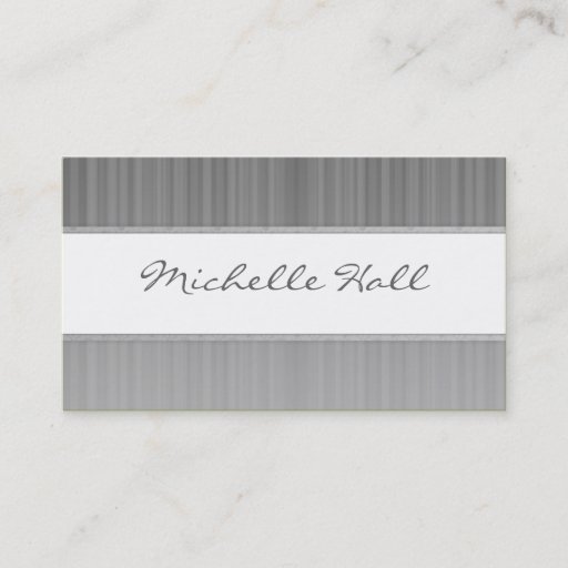 Customizable Simple Monotone Business Card