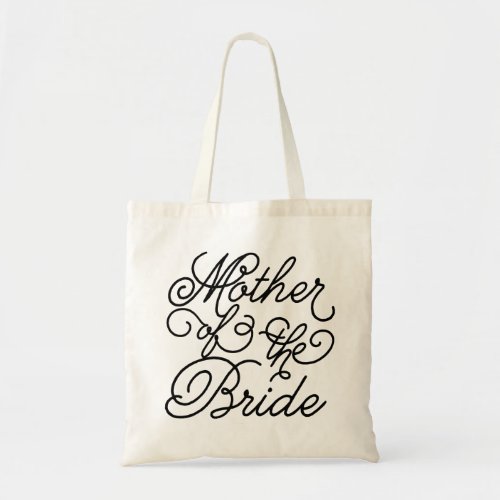 Simple Mother of the Bride Tote Bag