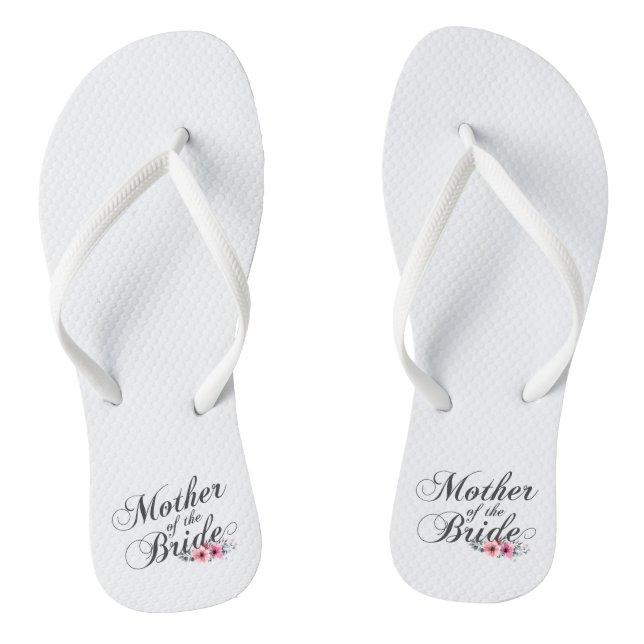 Simple Mother of the Bride Wedding | Flip Flops (Footbed)