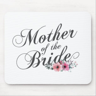 Simple Mother of the Bride Wedding   Mousepad