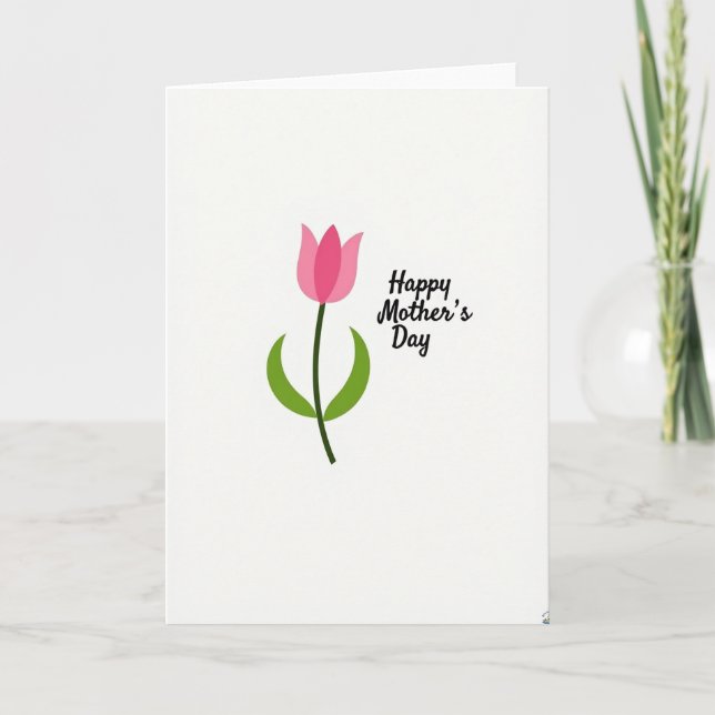 Simple Mothers Day Card (Front)