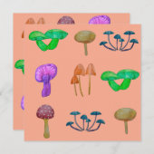 Simple mushroom pattern (Front/Back)