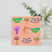 Simple mushroom pattern (Standing Front)