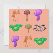 Simple mushroom pattern (Back)