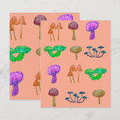Simple mushroom pattern (Front/Back)