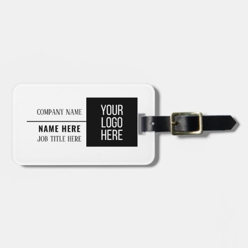 Simple Name Branding Company name Sales Branding Luggage Tag