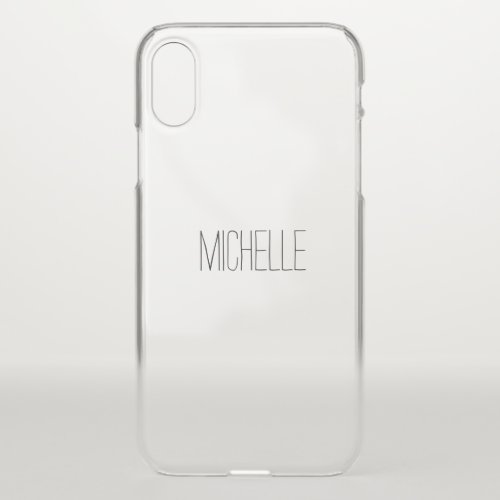 Simple Name Clear Case