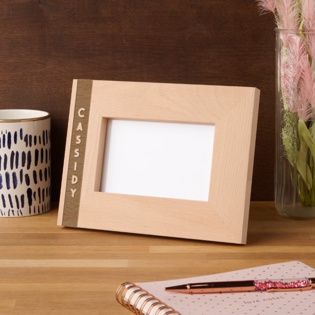 Simple Name  Engraved Frames (Left)