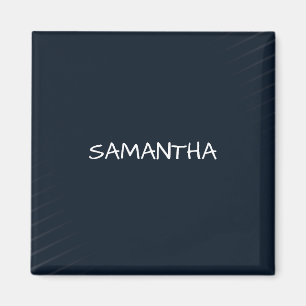 Simple Name Personalized Magnet