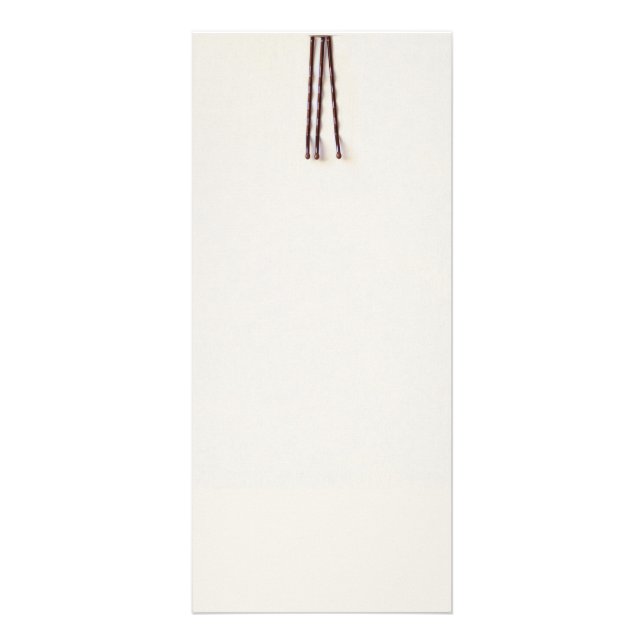 Simple Natural and Organic Hair Salon  Modern Rack Card (Front)