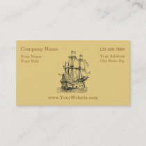 Simple Nautical Business Cards