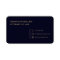 Simple Navy Blue and Gold Lawyer
