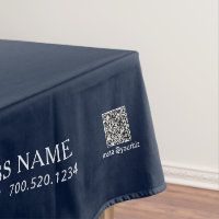 Simple Navy Blue & White Company Logo Craft Show