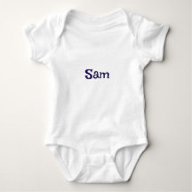 Simple Navy Personalized Name