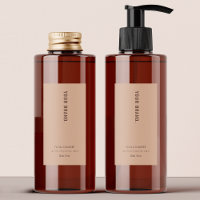 Simple Neutral Beige Chic Product Waterproof Label