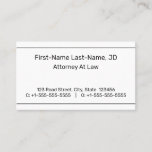 [ Thumbnail: Simple, Neutral & Plain Business Card ]