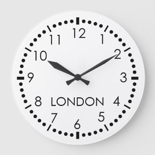 Simple Newsroom Large Clock