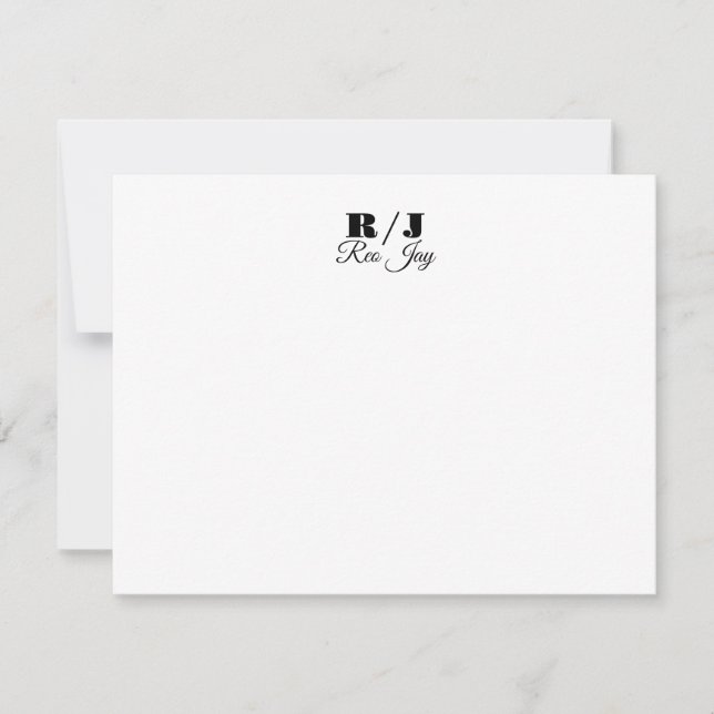 Simple note card (Front)