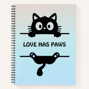 Simple Notebook Journal   cat mom   cat dad