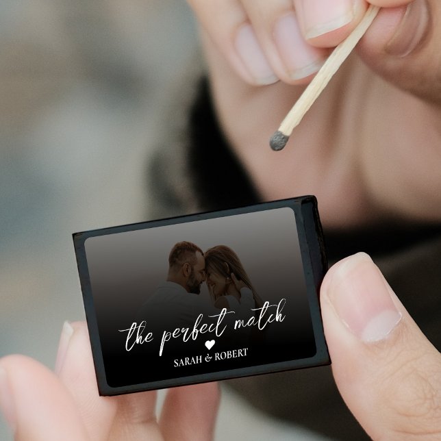 Simple Ombre Black Perfect Match Photo Wedding (Creator Uploaded)
