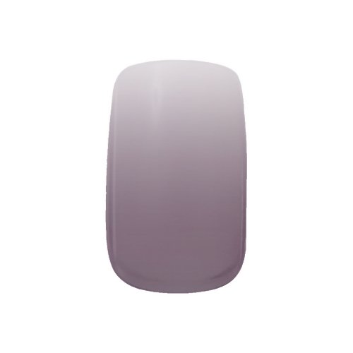 Simple ombre color fade black purple white minx nail art