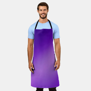 Simple Ombre Purple Apron