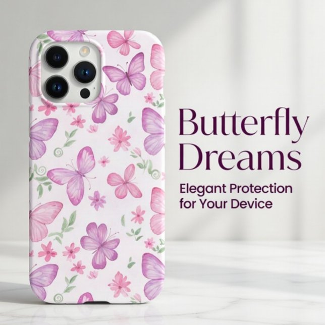 Simple Orange Flower Green Leaf Pattern iPhone Case (Creator Uploaded)