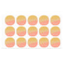Simple Organic Shapes Sherbet Pastel Personalized Labels