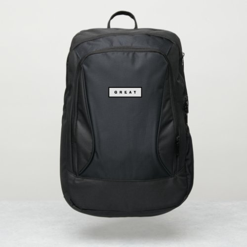 Simple Original Port Authority Great Backpack