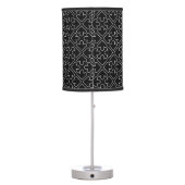 Simple Outline Arrow Pattern Table Lamp (Back)