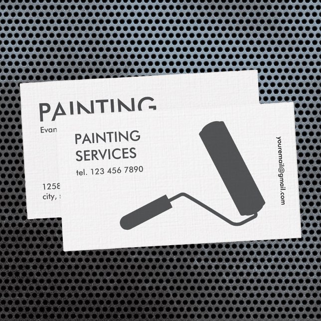 🎨🎨🎨 Simple Painting Business Card (Painter)