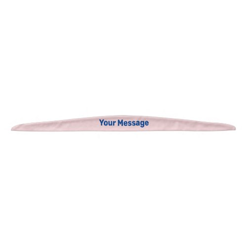 Simple Pale Pink and Blue Your Message Template Tie Headband