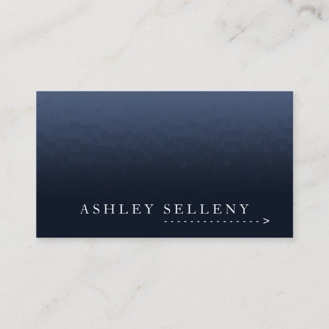 Simple Palette Knife Business Card (Front)