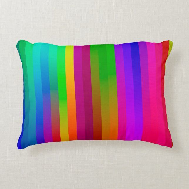 simple parallel vertical lines background. abstrac accent pillow (Front)