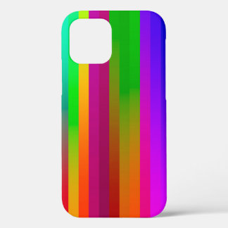simple parallel vertical lines background. abstrac iPhone 12 case