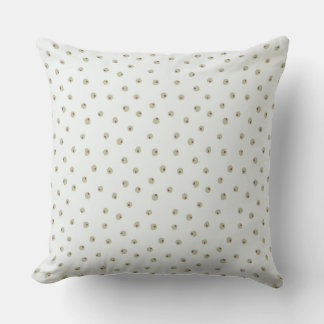 Simple pastel berry dots pillow