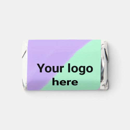 Simple pastel color add your logo custom text  thr hersheys miniatures