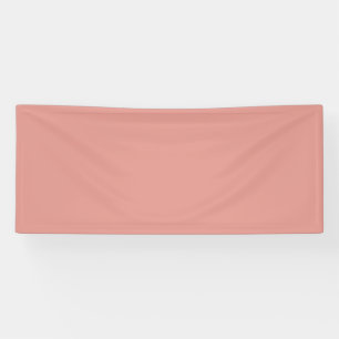 Simple pastel flamingo pink color banner