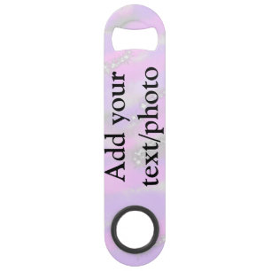 Simple pastel glitter colorful add your text photo bar key