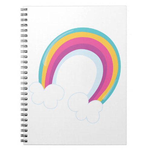 Simple Pastel Rainbow T_Shirt Grocery Bag Notebook