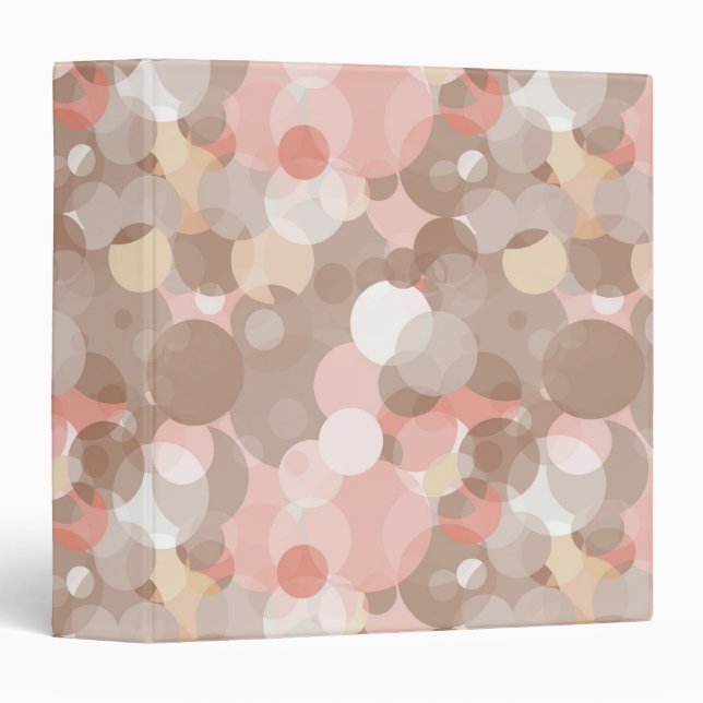 Simple Pattern - Circles Binder (Front/Spine)
