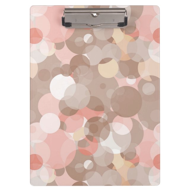Simple Pattern - Circles Clipboard (Front)