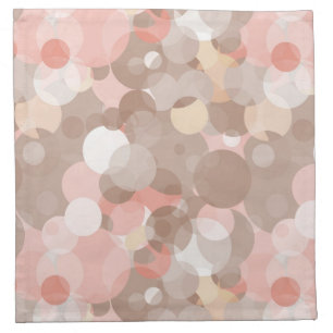 Simple Pattern - Circles Cloth Napkin