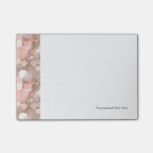 Simple Pattern - Circles Post-it Notes