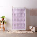 Simple pattern fabric stripe circle (lavender)