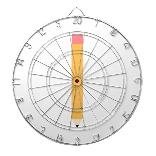 Simple Pencil Dart Board (Front)