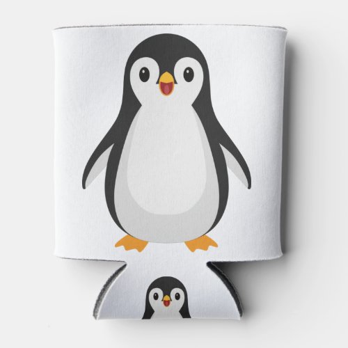 Simple Penguin Can Cooler