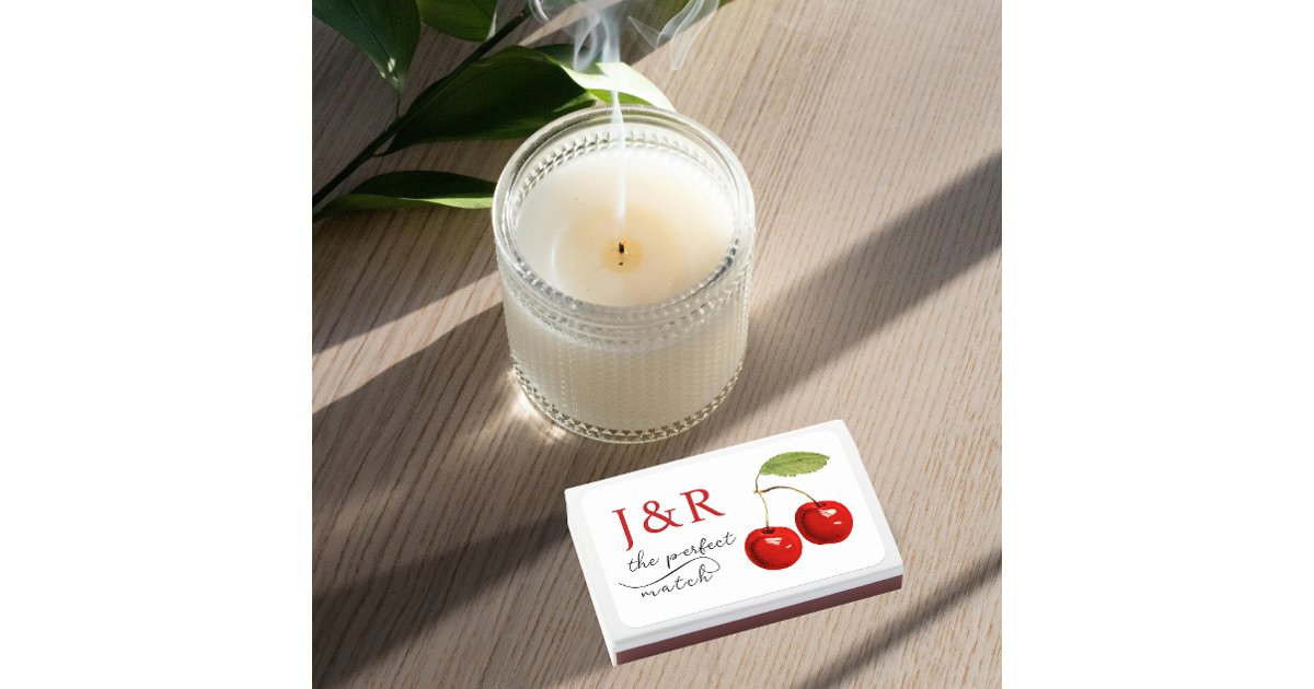 Intials Red Simple Perfect Match Red And White Name Initials | Zazzle