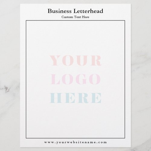 Simple Personalize Business Letterhead